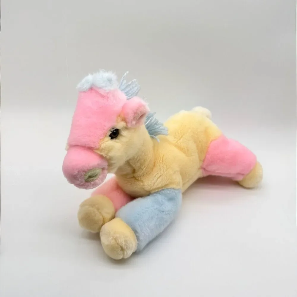 Baby Aurora Pastel Plush Giraffe 10